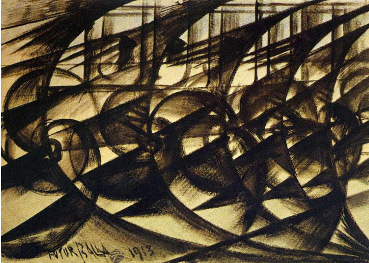 未来派の絵画とは？イタリア発祥の速度と機械の芸術 ｜artgraph.