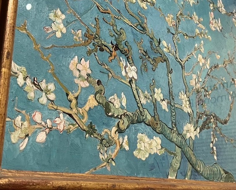ゴッホ「花咲くアーモンドの枝」解説：日本美術の影響や作品の魅力とは