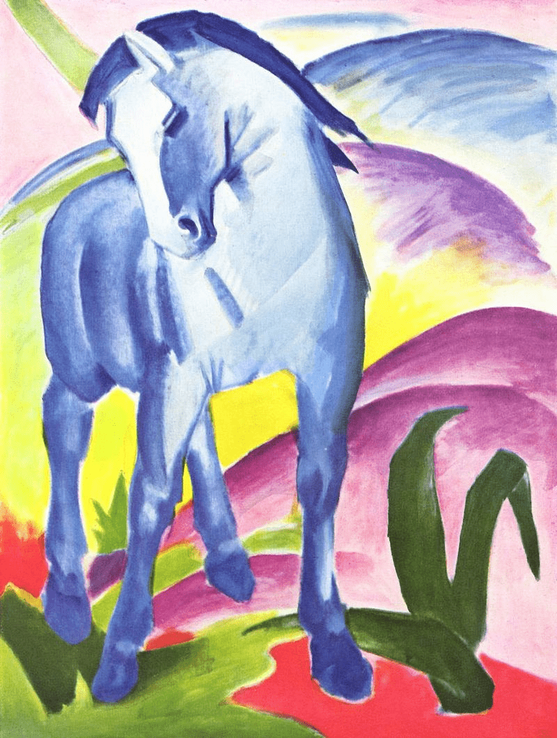 Franz Marc(フランツ マルク) - artgraph.【美術館品質のアート