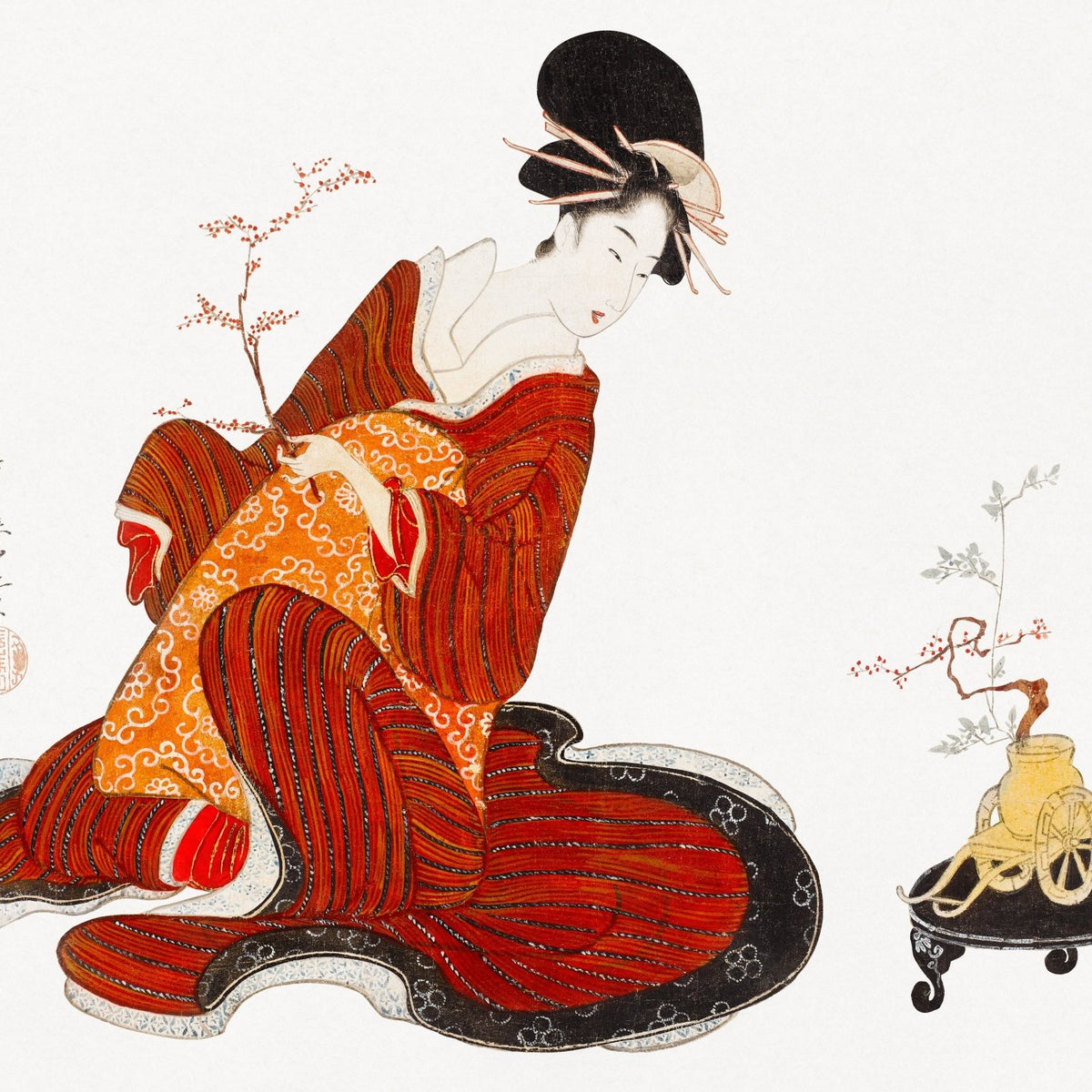 Kitagawa Utamaro(喜多川 歌麿)- artgraph.【名画・名作アートの 