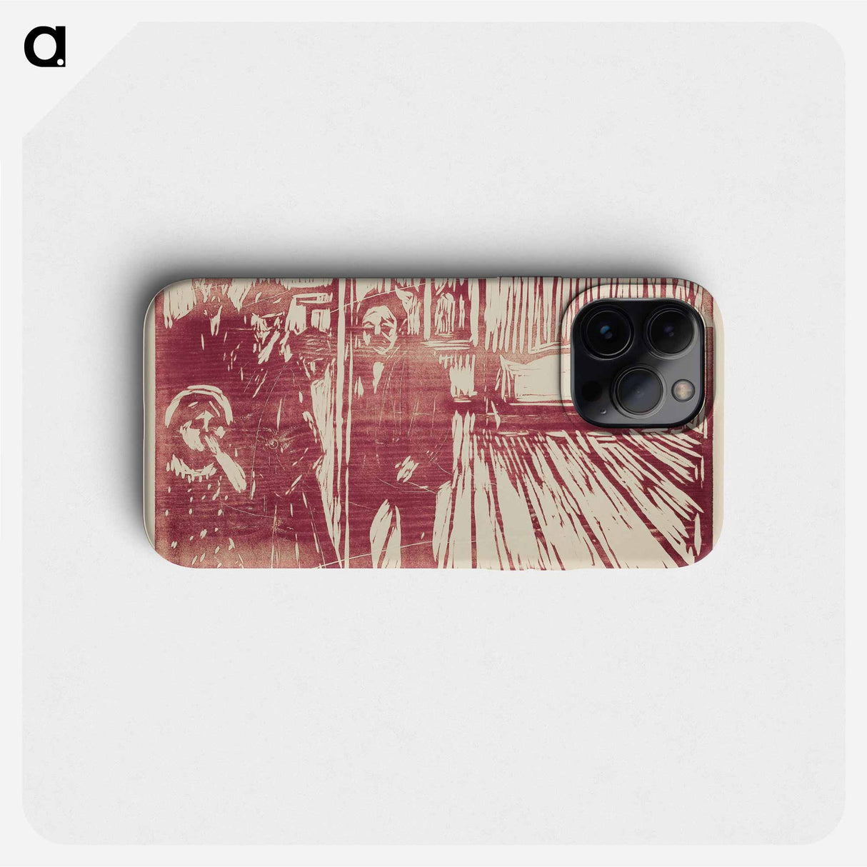 The Smell of Death - Edvard Munch Phone Case.