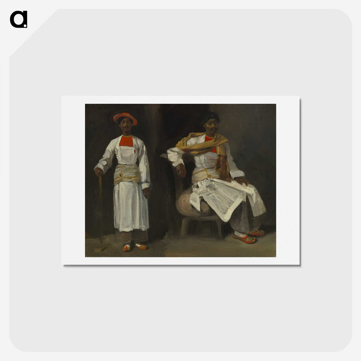 1-100_Eugene-Delacroix_hagaki