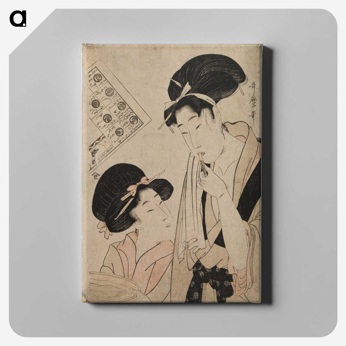 1-100_Kitagawa-Utamaro_canvas
