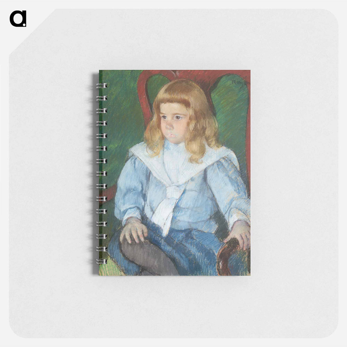 Boy with Golden Curls - メアリー カサット Memo.