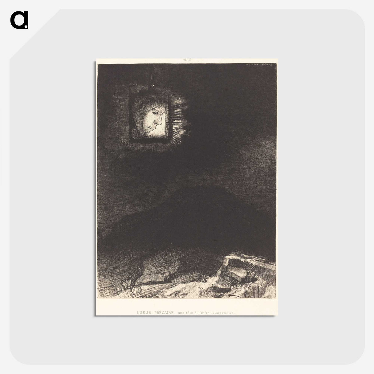 1-100_Odilon-Redon_postcard
