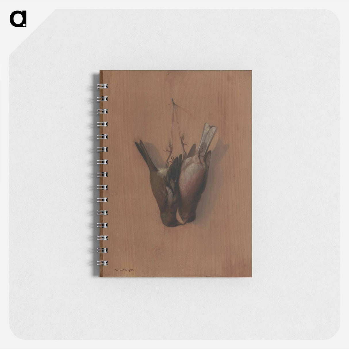 Two hung chaffinches - ヴィルヘルム フォン ライト Memo.