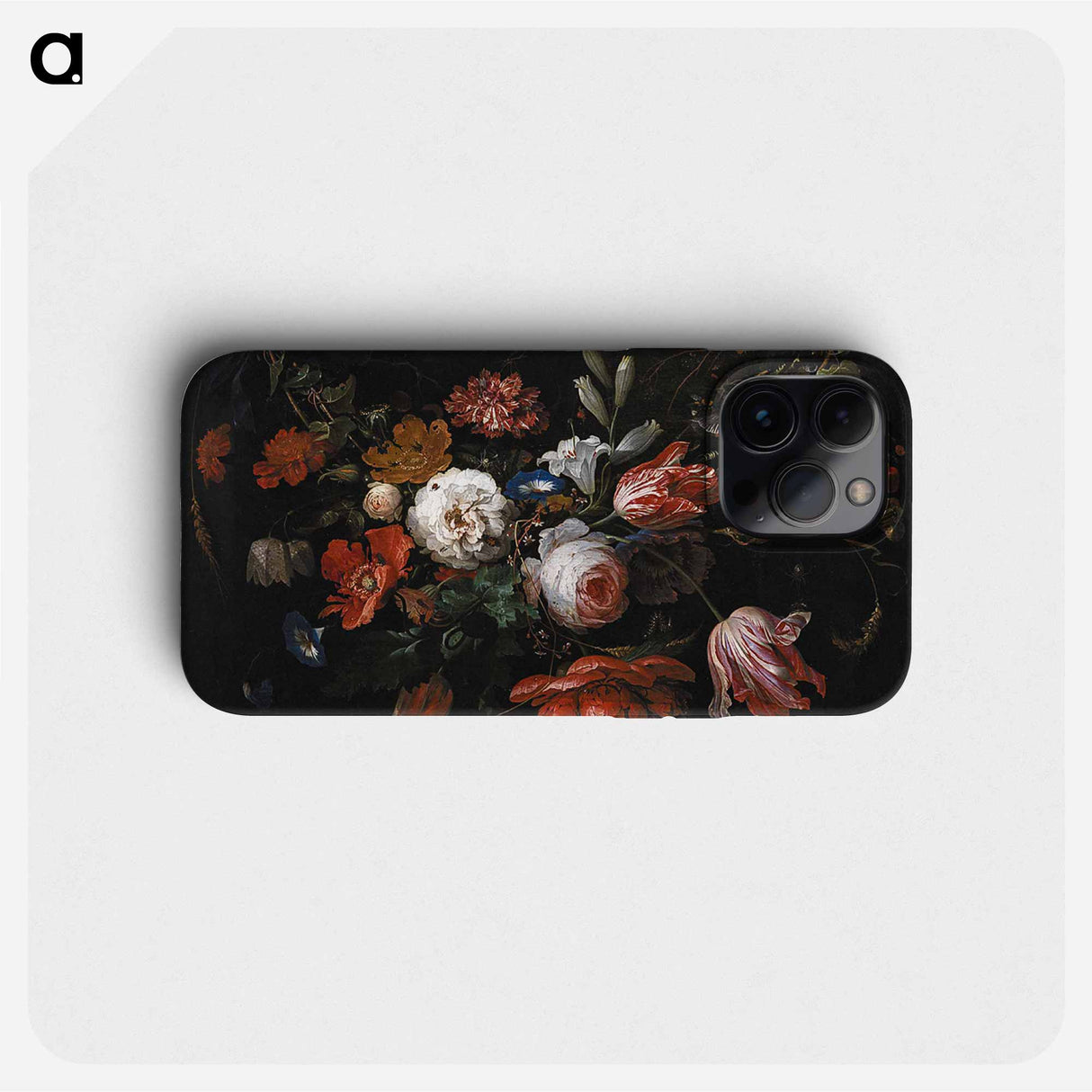 A Garland of Flowers - エイブラハム ミニョン Phone Case.