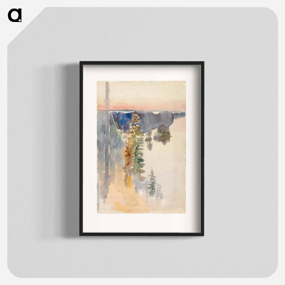 View from kaukola ridge - アルバート エーデルフェルト Poster.