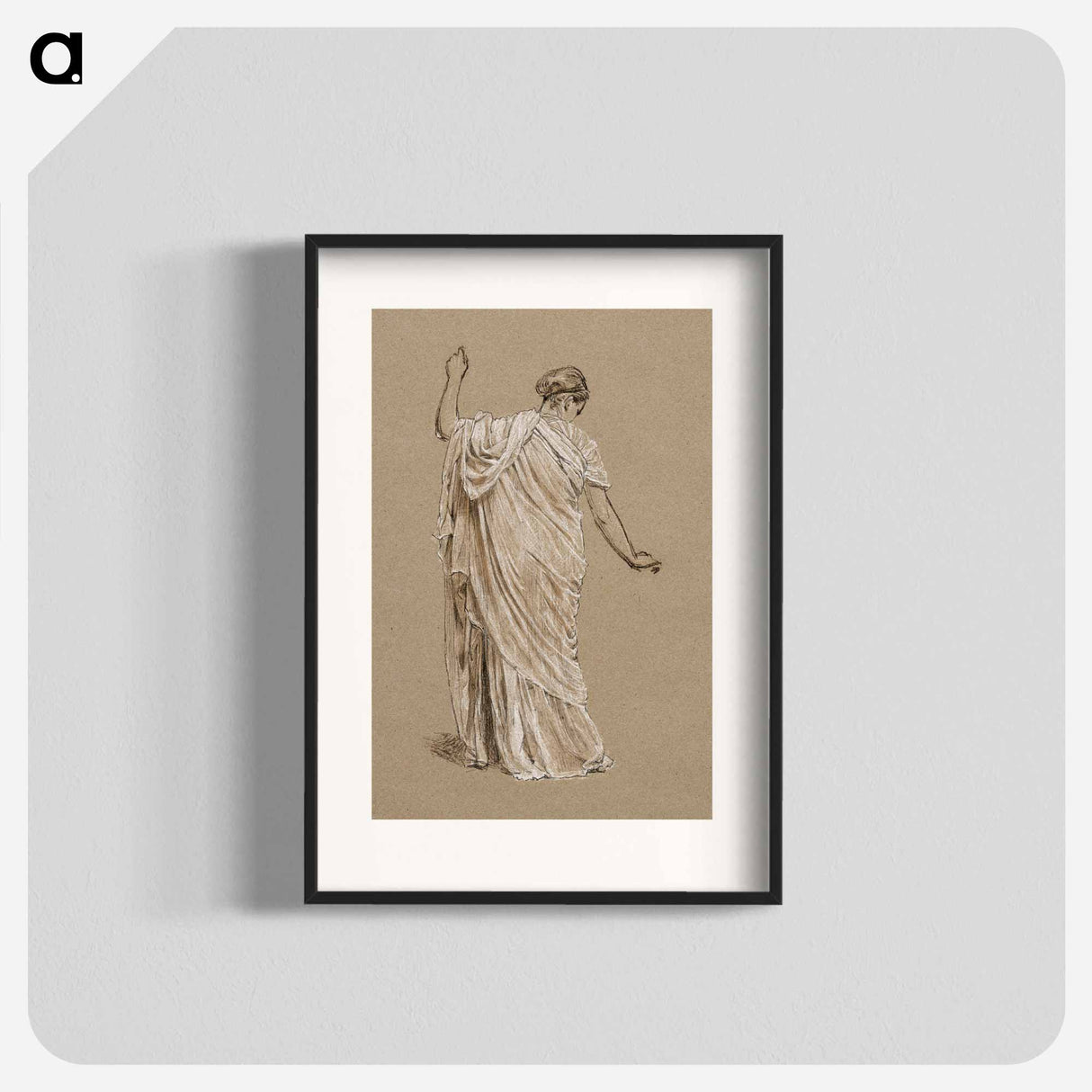 Study for a Garden - アルバート ジョセフ ムーア Poster.