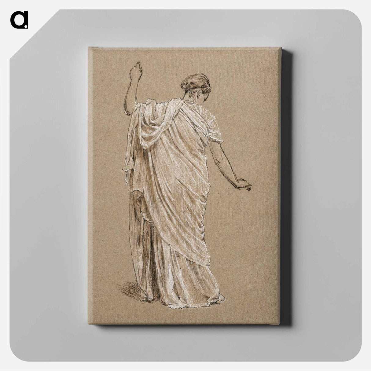 Study for a Garden - アルバート ジョセフ ムーア Canvas.