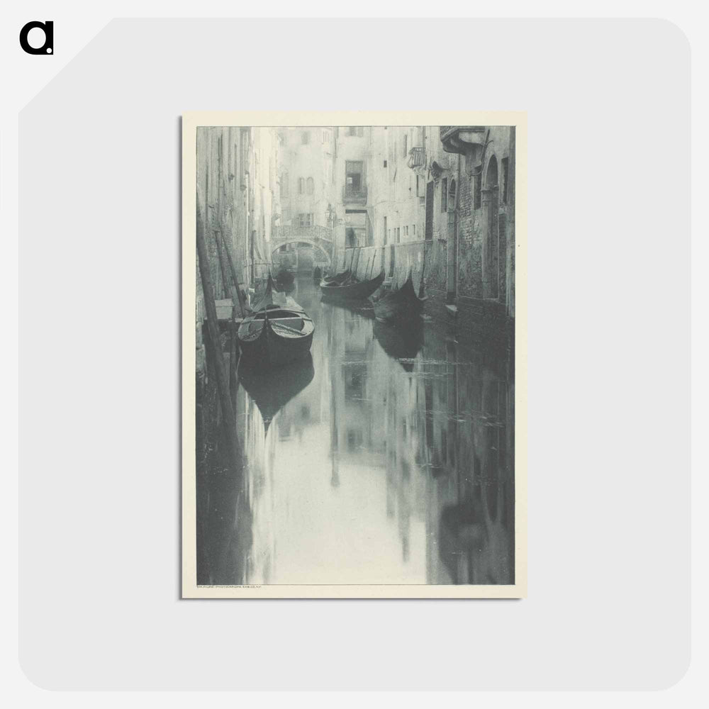Reflection-Venice - アルフレッド スティーグリッツ Postcard.