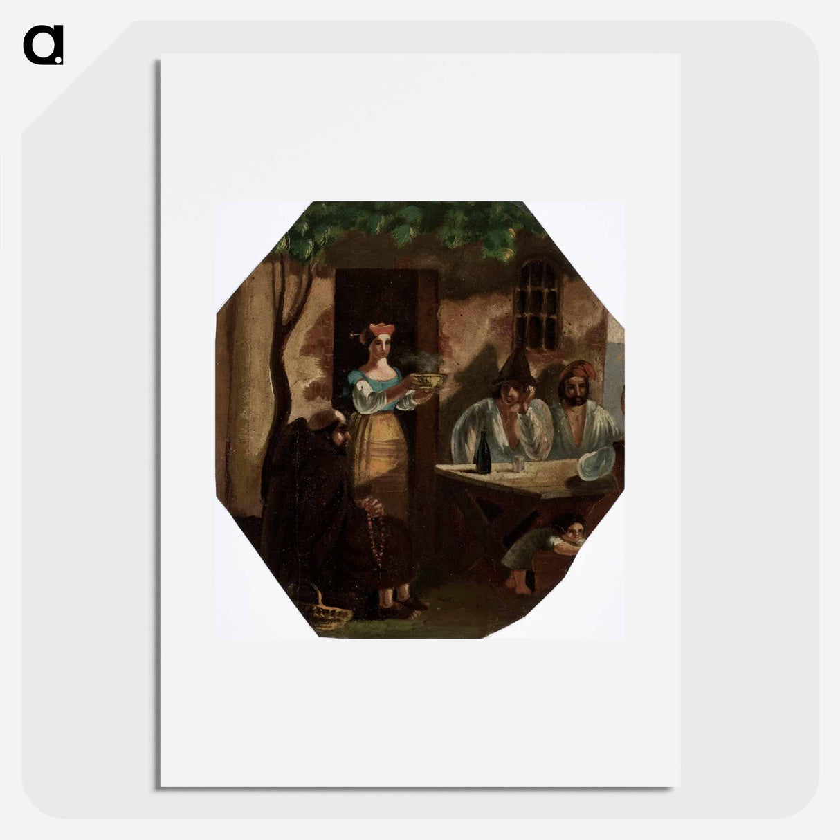 Italialainen majatalo - アンダース エクマン Poster.