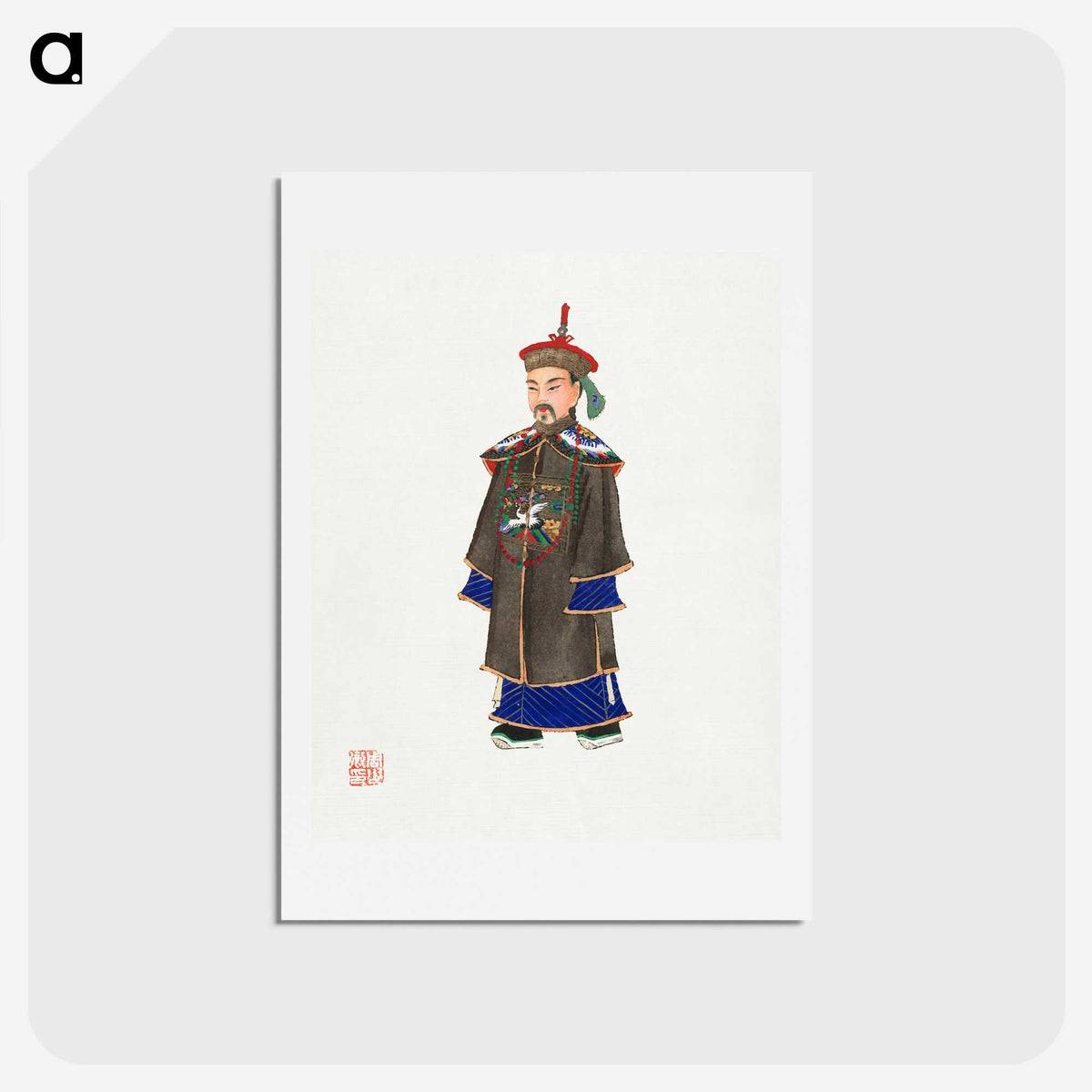 1-10_Chinese-Costumes_hagaki