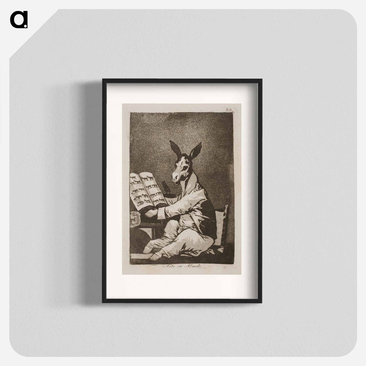 And so was his grandfather - フランシスコ デ ゴヤ Poster.