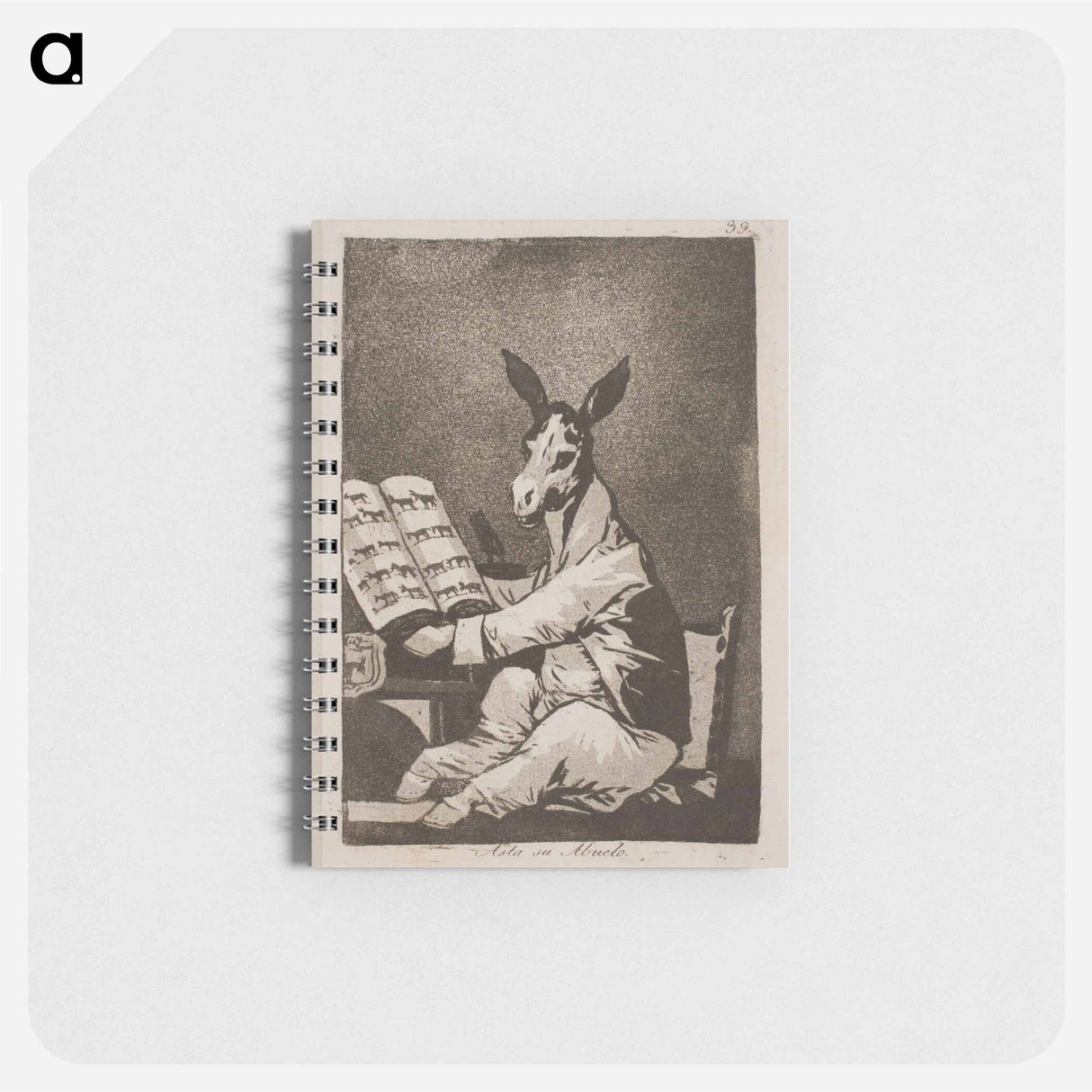 And so was his grandfather - フランシスコ デ ゴヤ Memo.