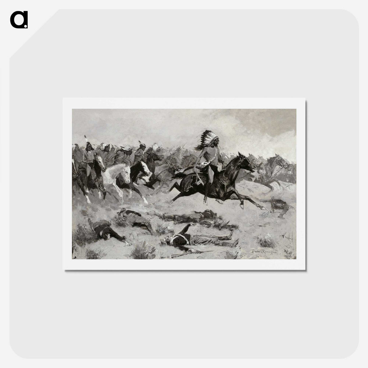 1-10_Frederic-Remington_hagaki