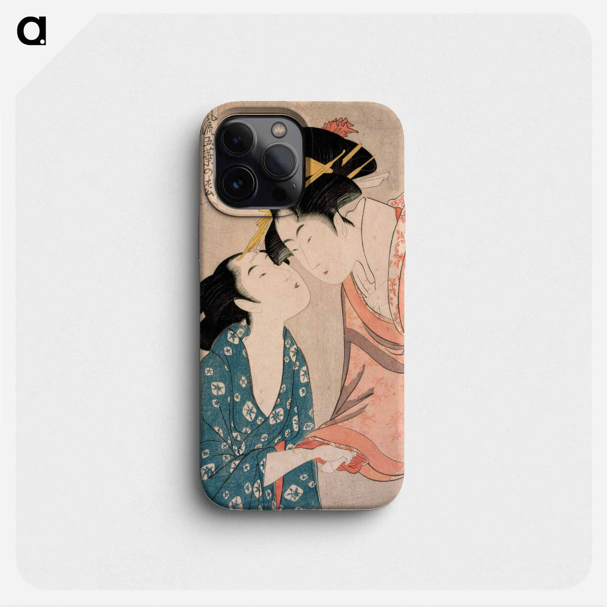 Messenger with a Letter - 喜多川 歌麿 Phone Case.