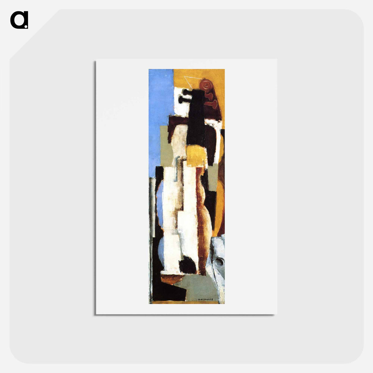 アートポストカード-A Cello - ルイ マルクーシ Postcard.