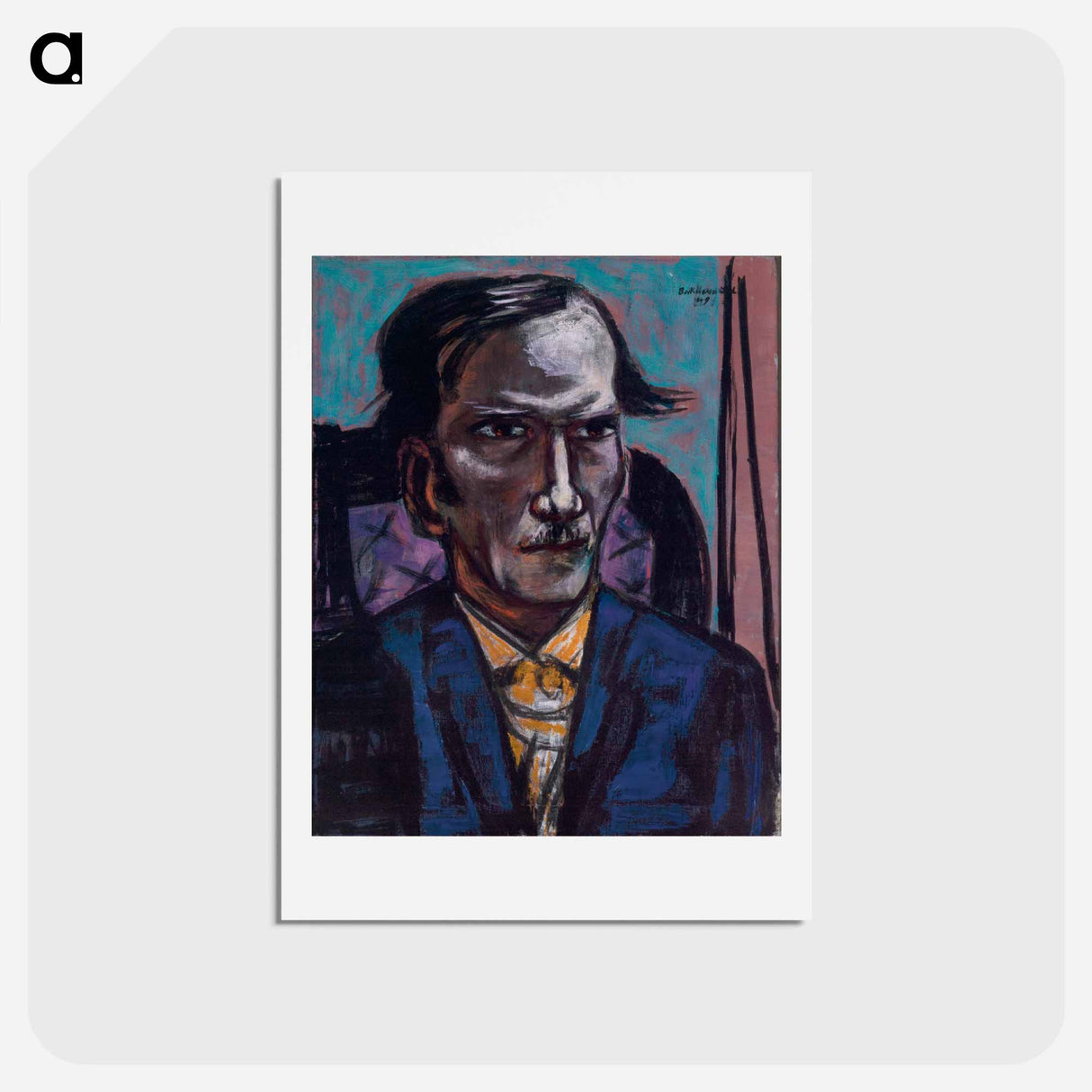 アートポストカード-Portrait of Fred Conway
- マックス ベックマン Postcard.