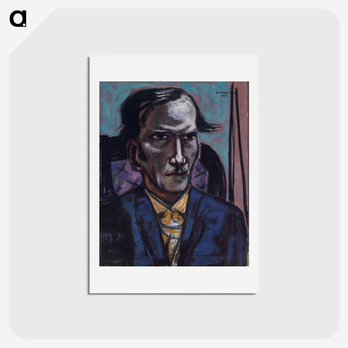 1-10_Max-Beckmann_hagaki