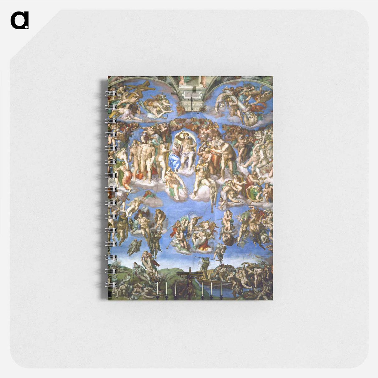The Last Judgment - ミケランジェロ ブオナローティ Memo.