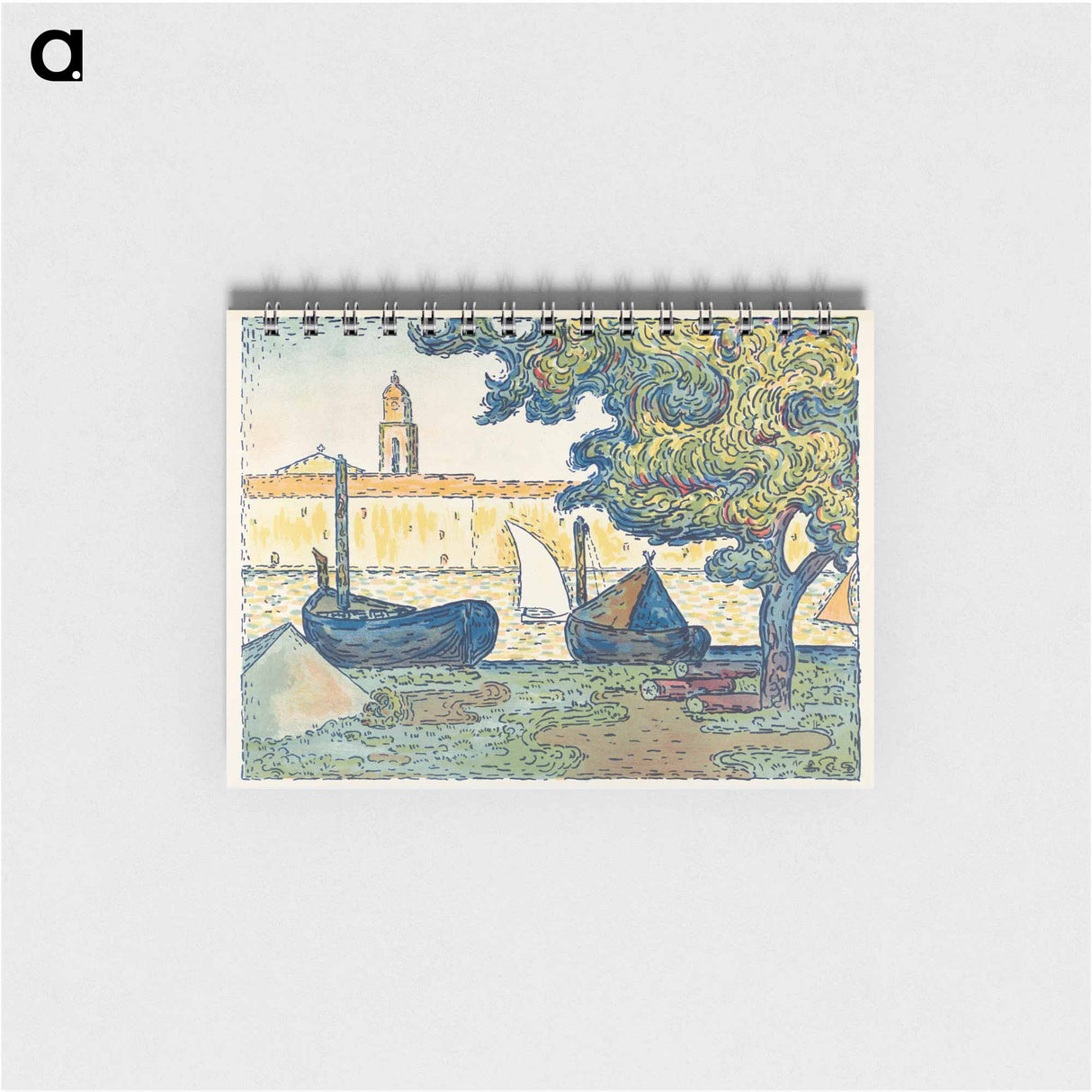 Saint–Tropez (The Port of St. Tropez) - ポール シニャック Memo.