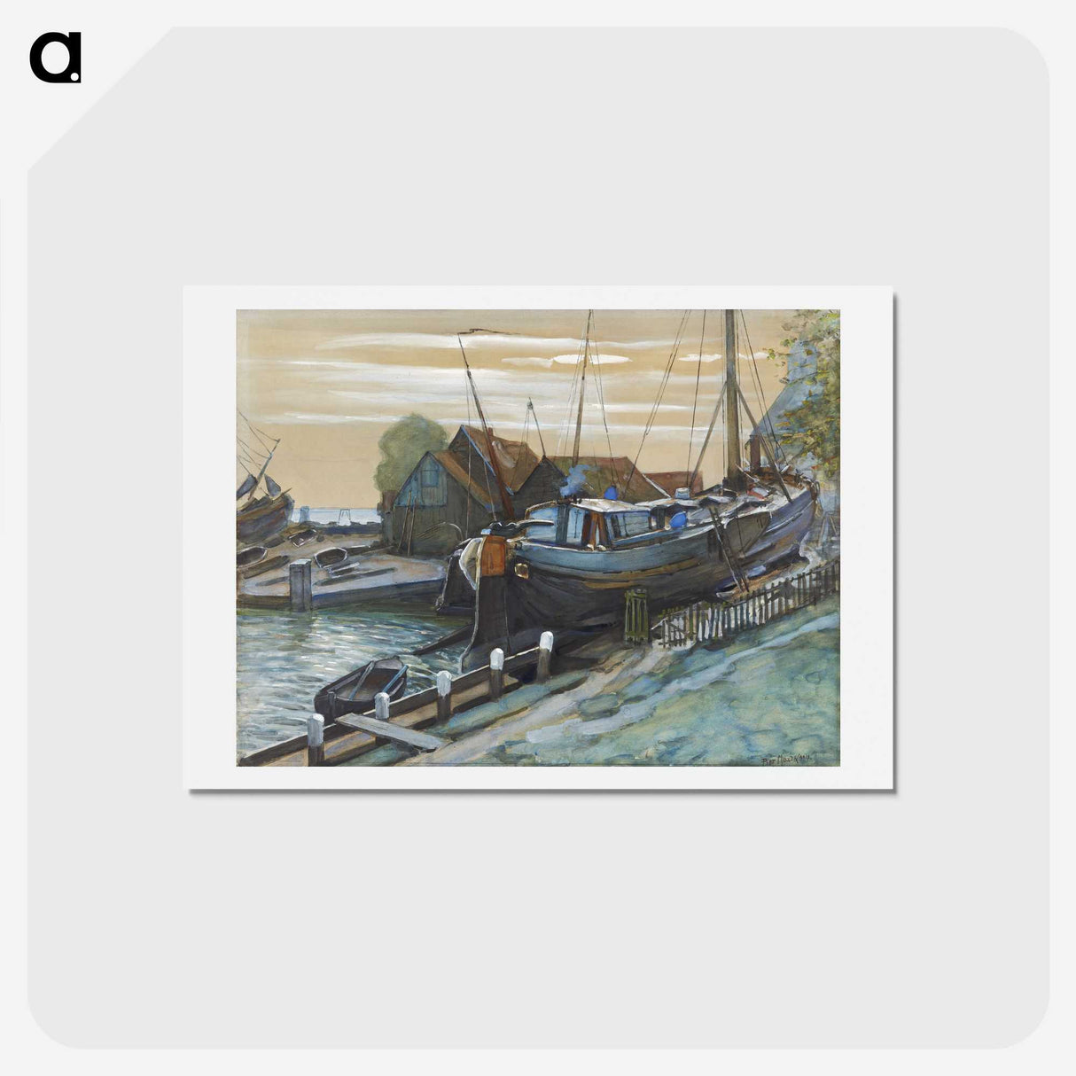 1-10_Piet-Mondrian_hagaki