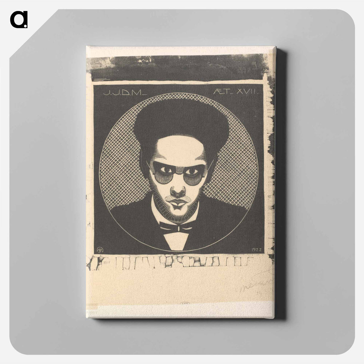 Portret van Jaap Jessurun de Mesquita
- サミュエル ジェスルン Canvas.