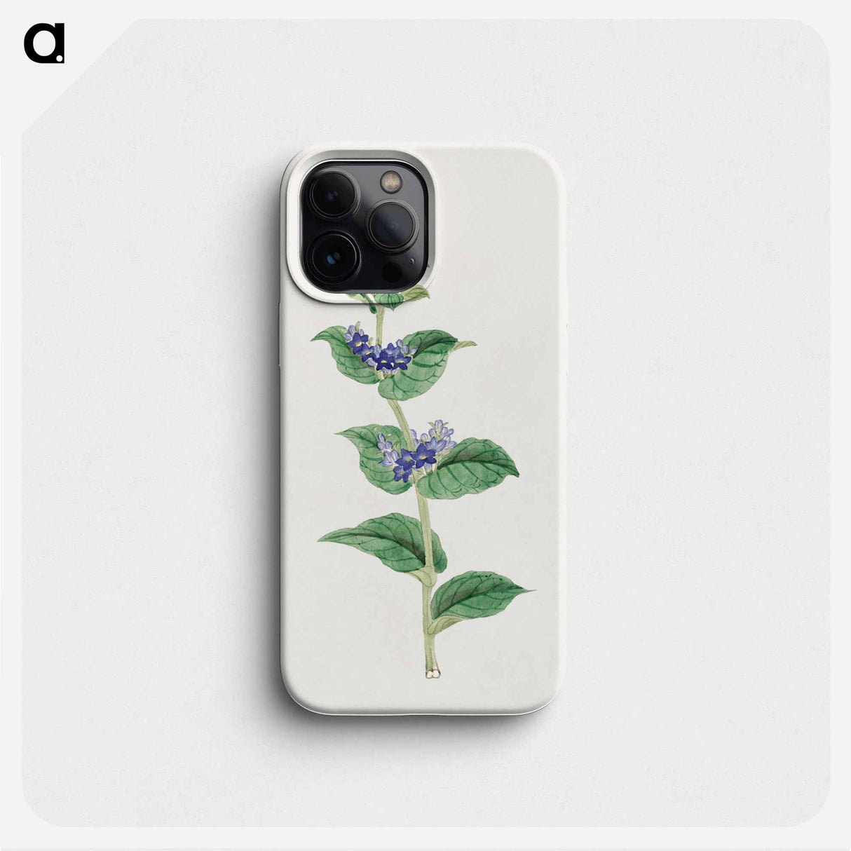 Utsugo Gusa - 19世紀の日本の花 Phone Case.