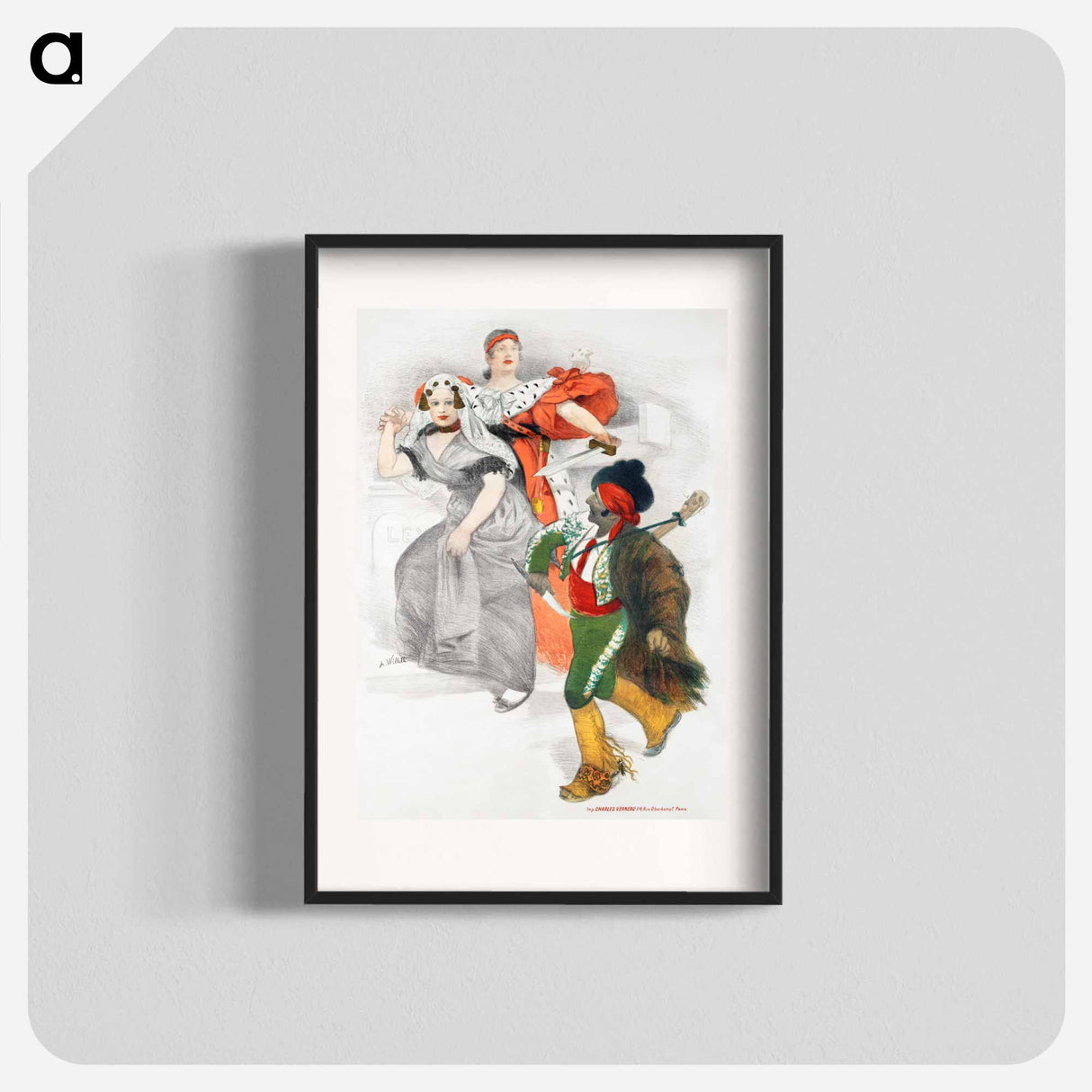 Vintage poster - アドルフ レオン ウィレット Poster.