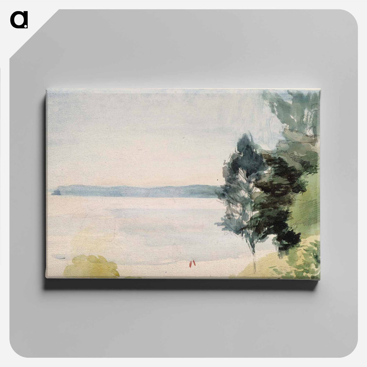 Rantamaisema - アルバート エーデルフェルト Canvas.