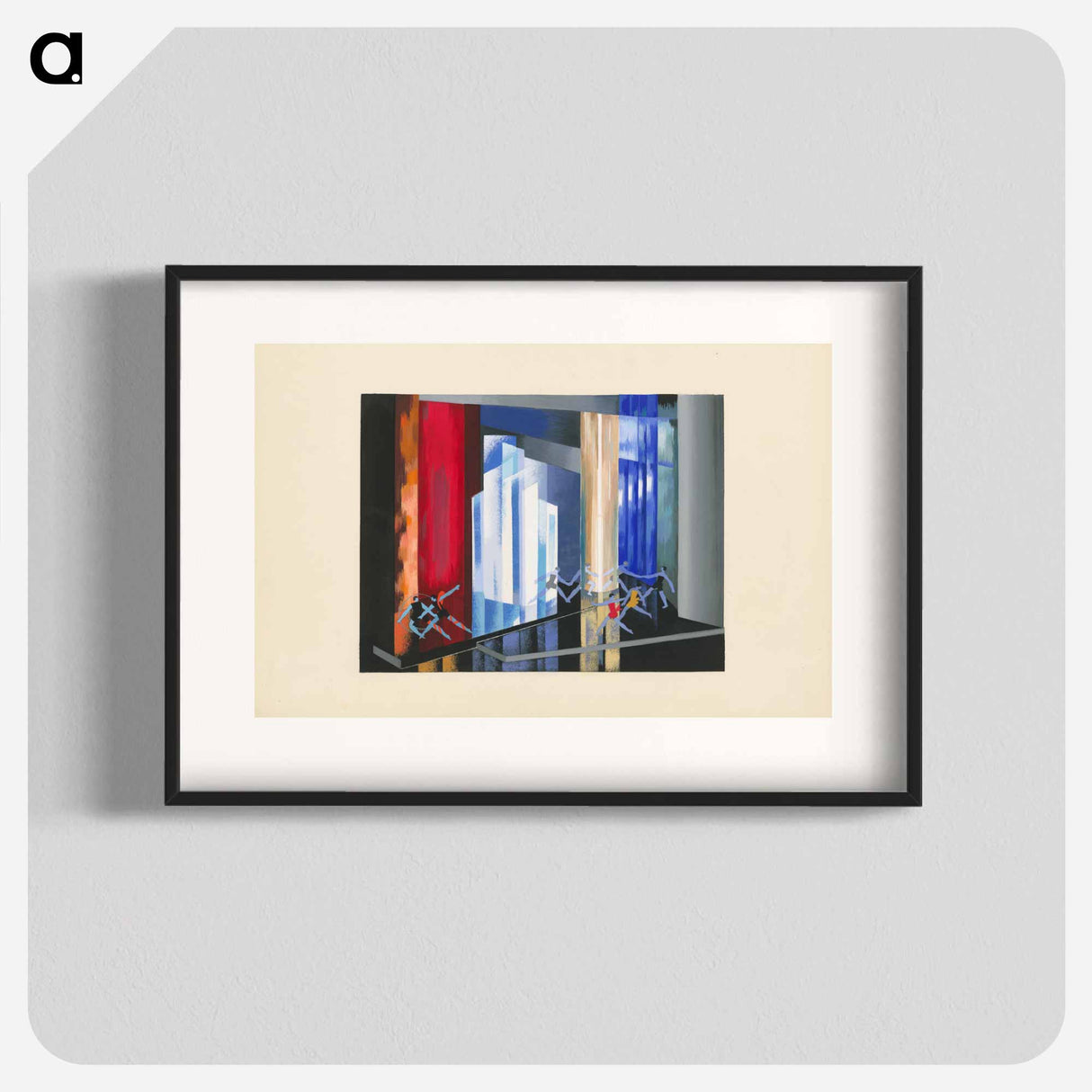 Maquettes de théatre i.-xv. - アレクサンドラ エクスター Poster.