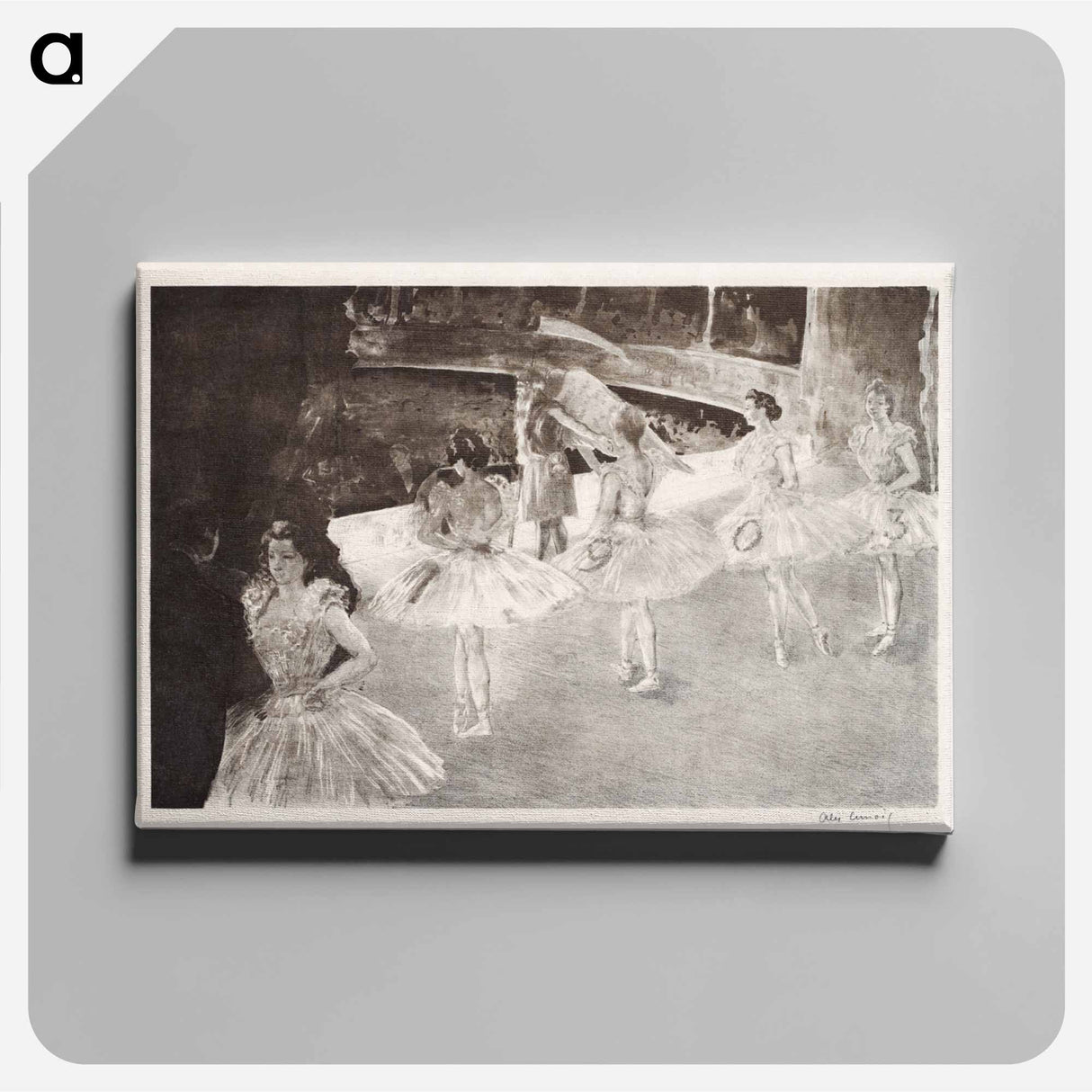 Le Ballet - アレクサンドル ルノア Canvas.