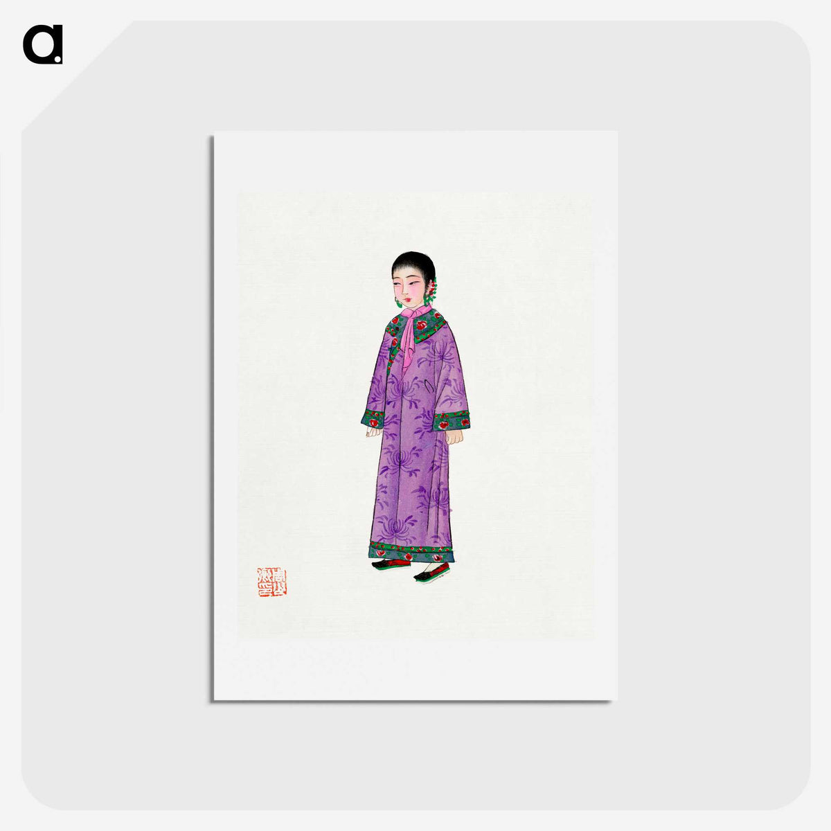 1-11_Chinese-Costumes_hagaki