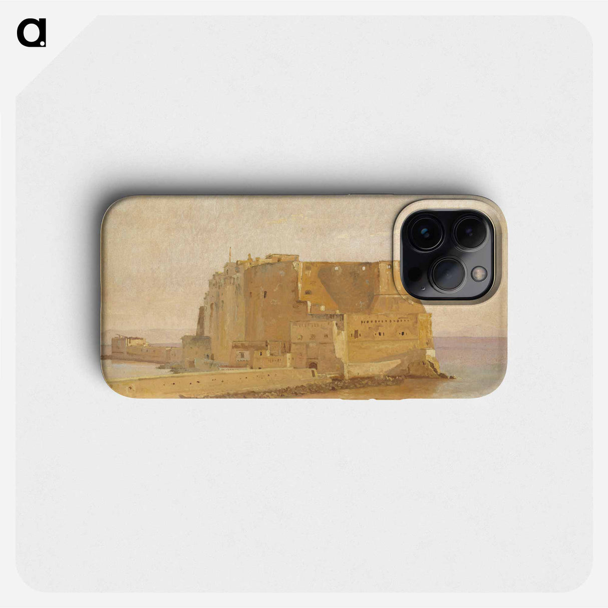 Castel dell'Ovo in Naples - クリステン ケプケ Phone Case.