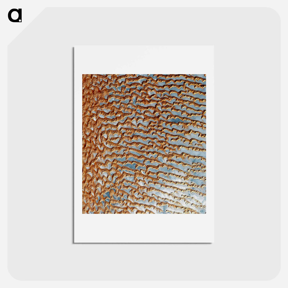 アートポストカード-Rub' al Khali
- 上空からの地球 Postcard.