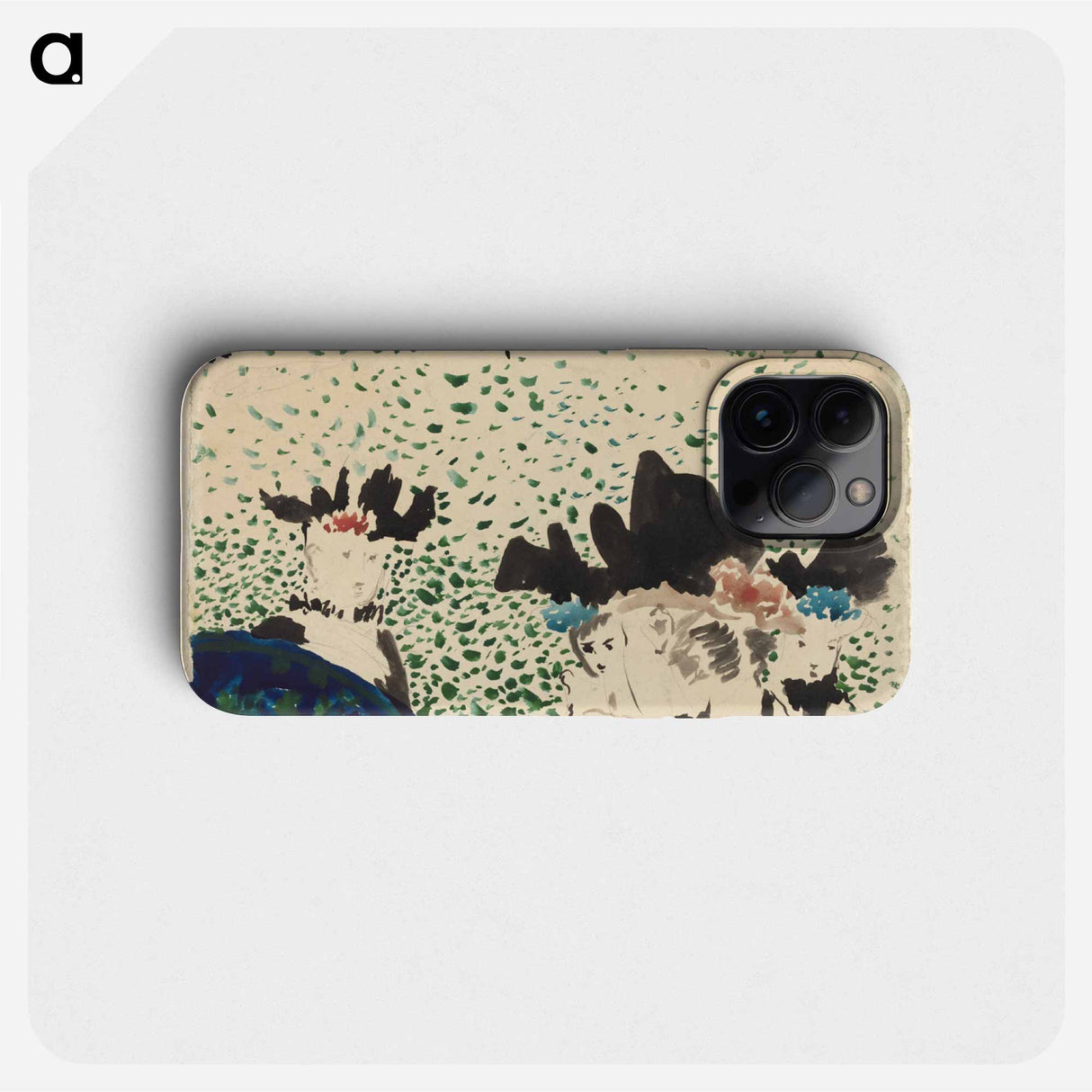Four Ladies with Fancy Hats - エドゥアール ヴュイヤール Phone Case.
