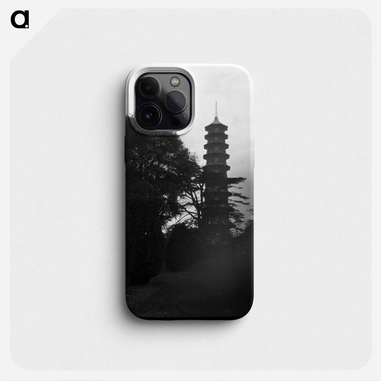 Tower in the English countryside - エリック リー ジョンソン Phone Case.