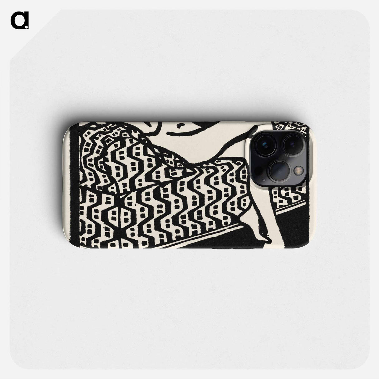 Nude Girl Lying on a Sofa - Ernst Ludwig Kirchner Phone Case.