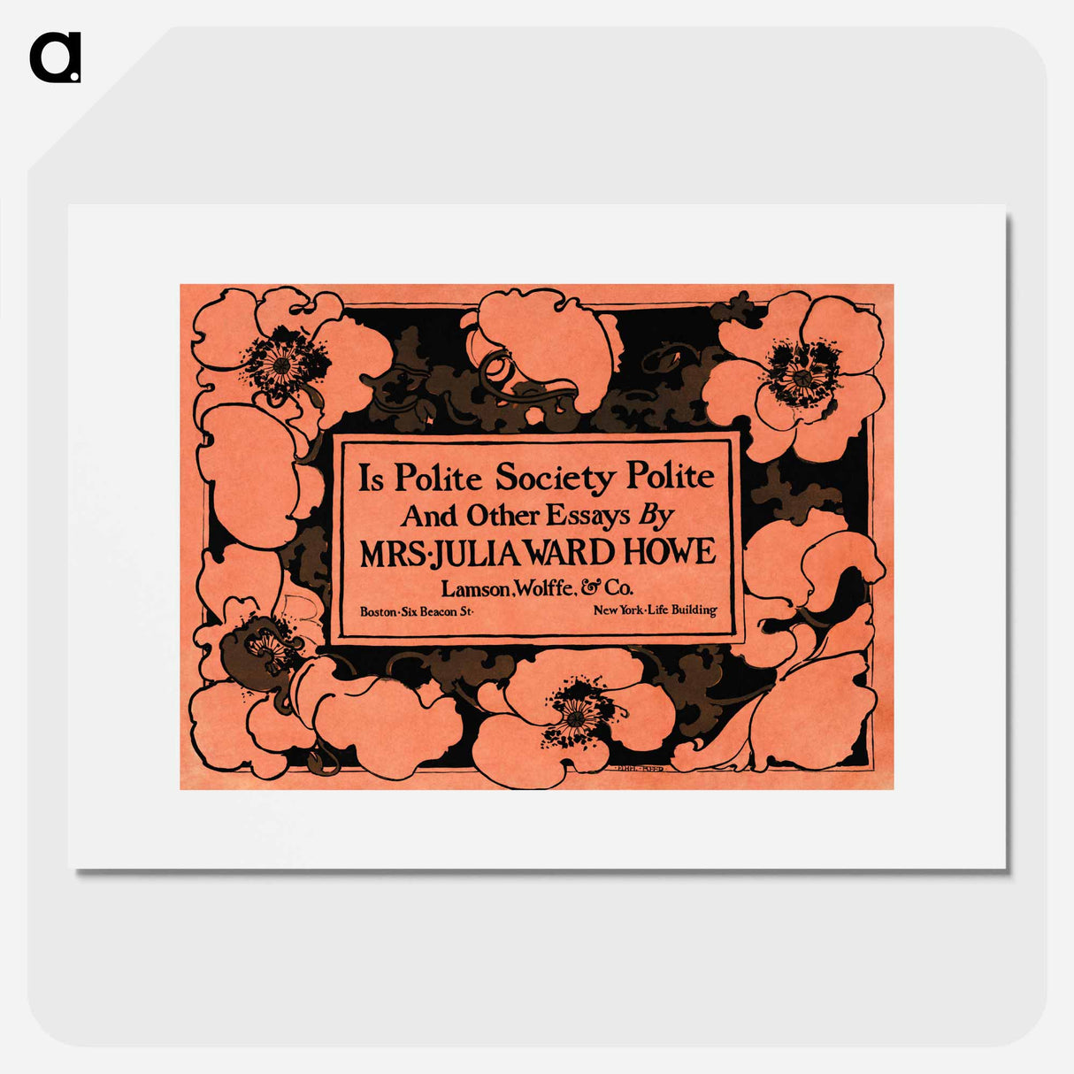 Is Polite Society Polite and Other Essays - エセル リード Poster.