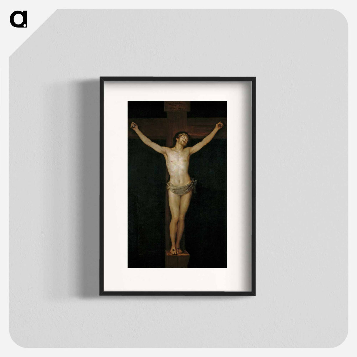 Cristo crucificado - フランシスコ デ ゴヤ Poster.