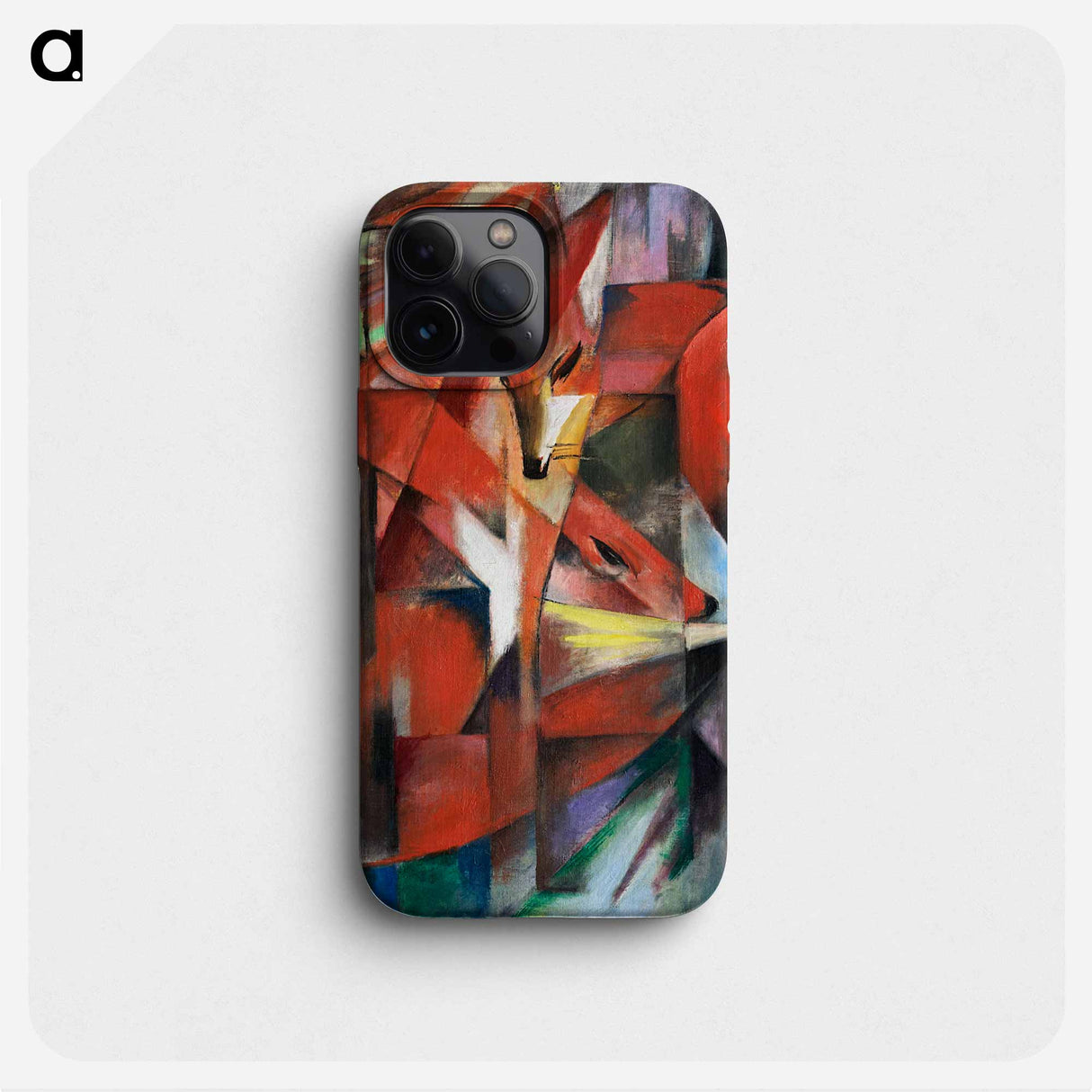 The Foxes - Franz Marc Phone Case.