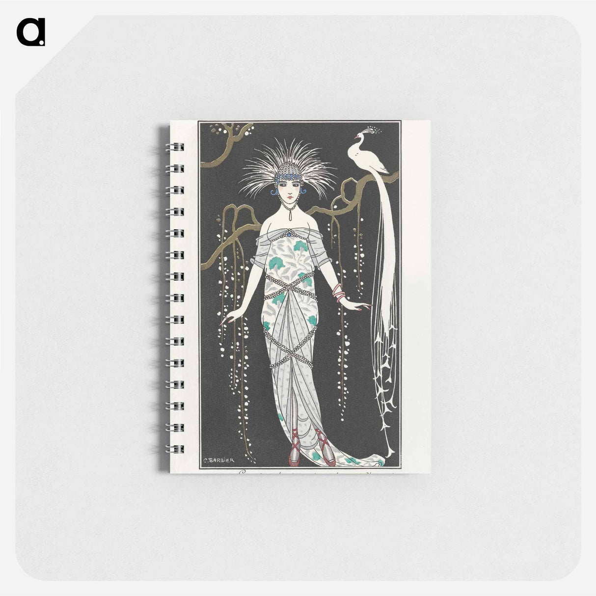 Costumes Parisiens: Grande robe du soir - ジョージ バービエ Memo.