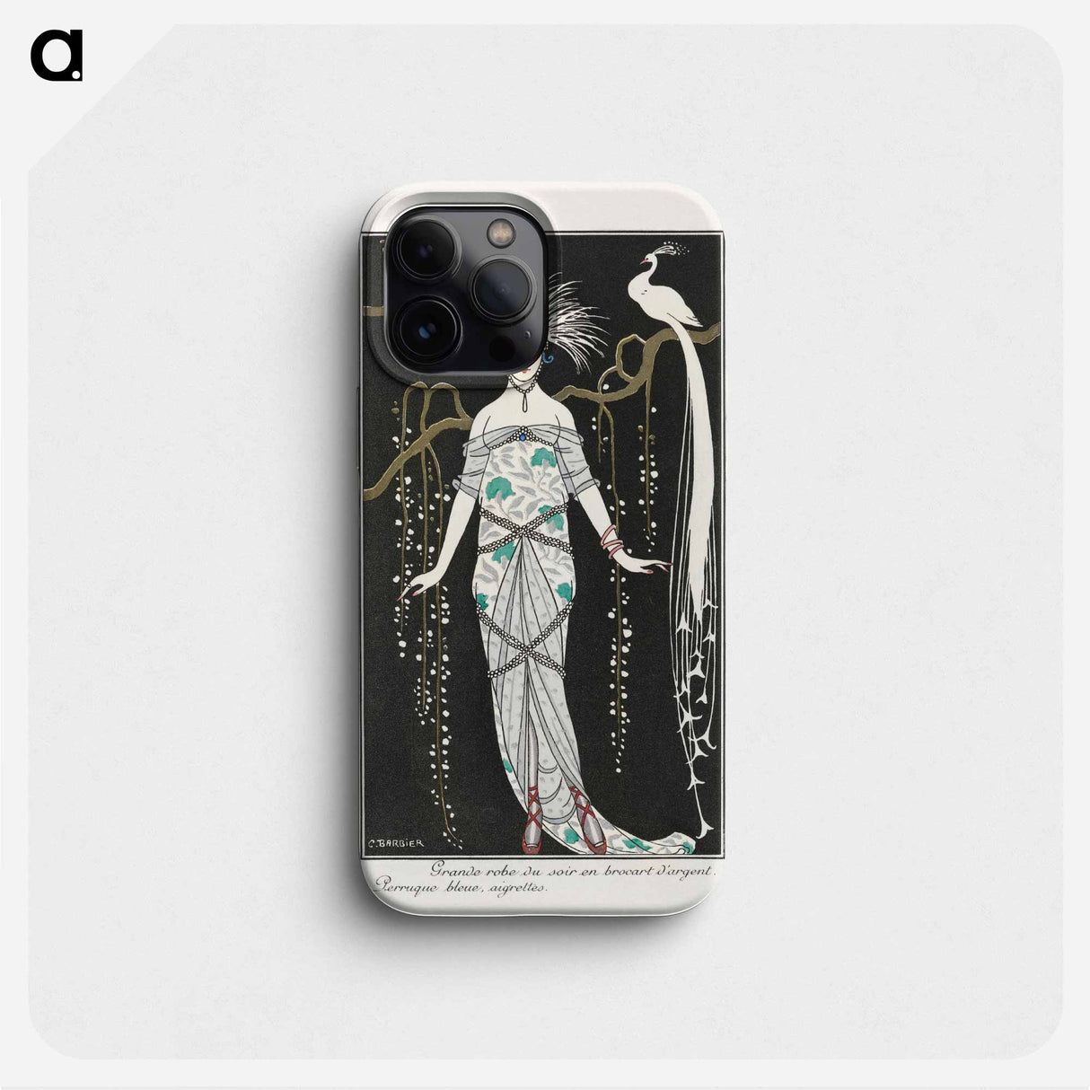 Costumes Parisiens: Grande robe du soir - ジョージ バービエ Phone Case.