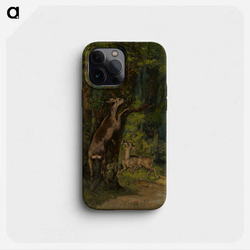 イエロー - ギュスターヴ クールベ Phone Case.