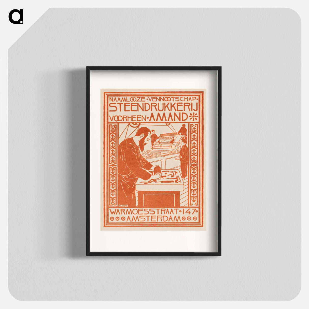 Advertisements for the Children by Johann Georg van Caspel - Johan Georg van Kaspel Poster.