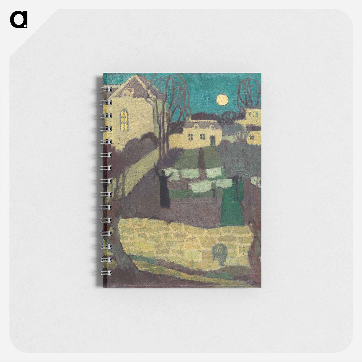 Drying the Linen, or Moonrise at the Priory - モーリス ドニ Memo.