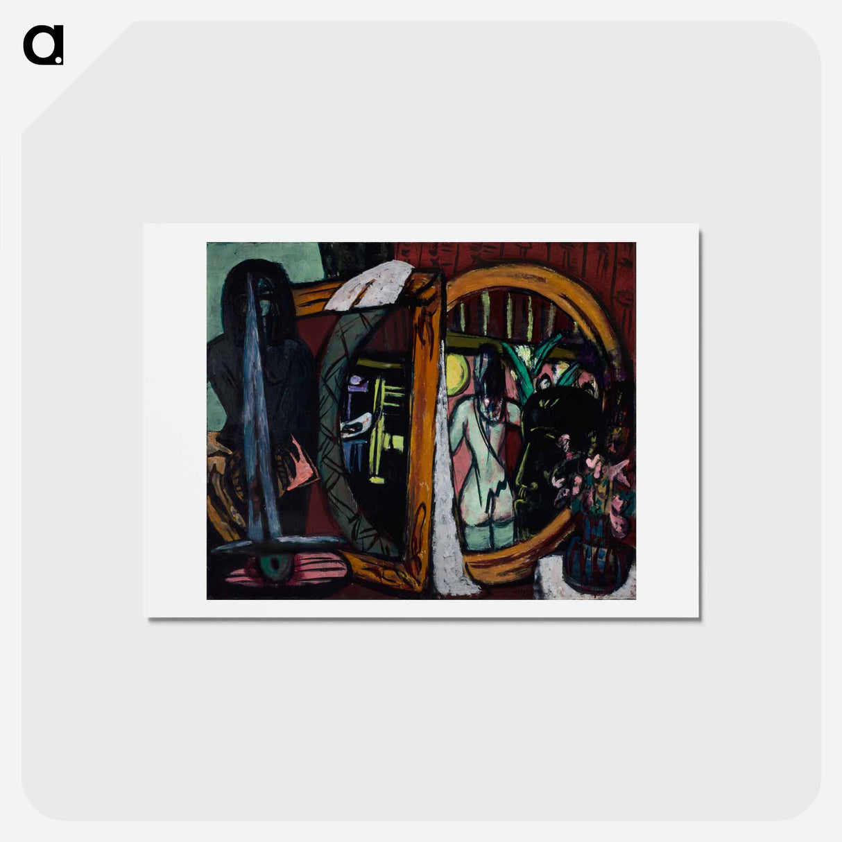 アートポストカード-Sculptor's Studio
- マックス ベックマン Postcard.