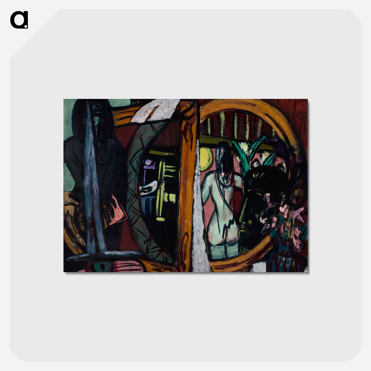アートポストカード-Sculptor's Studio
- マックス ベックマン Postcard.