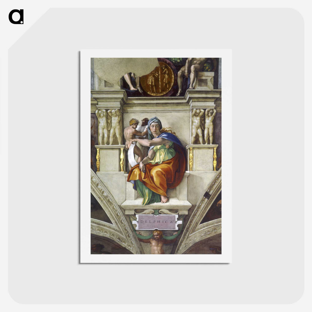 1-11_Michelangelo-Buonarroti_hagaki
